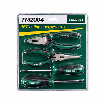Набор ручных инструментов Tademitsu TM20004, 4 предмета